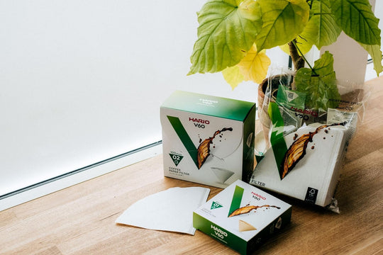 Hario V60 Ubleget Kaffefiltre 02 - 100 stk